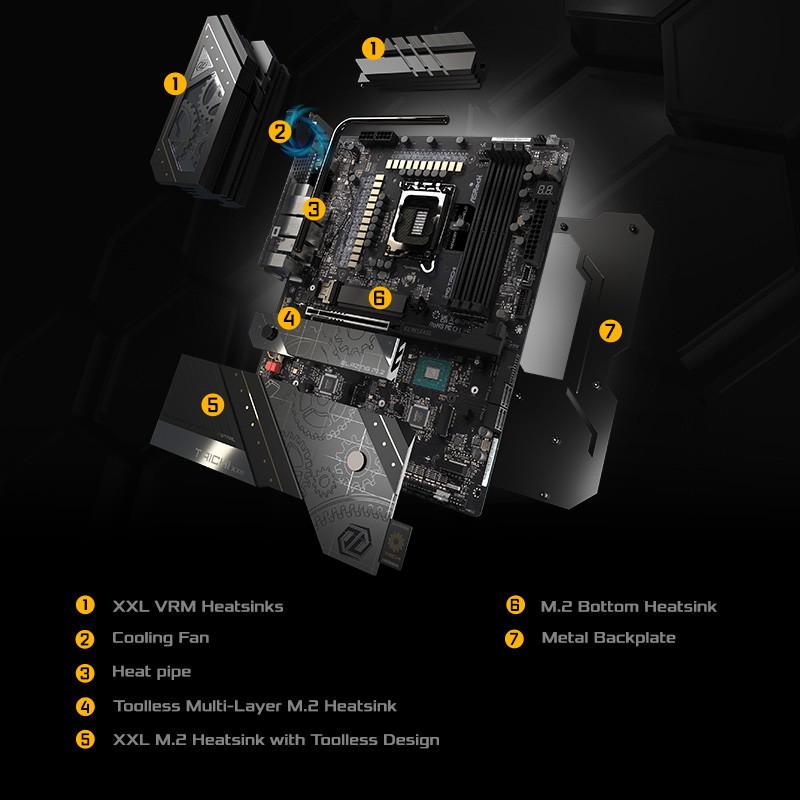 Composite VRM Heatsink